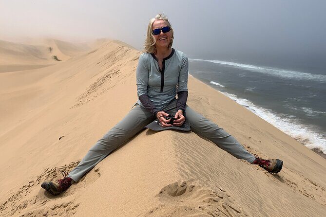 2 Days Guided Tour in Sossusvlei and Sandwich Harbor - Walvis Bay to Sandwich Harbour: flamingos, salt lakes, then red dunes by the sea