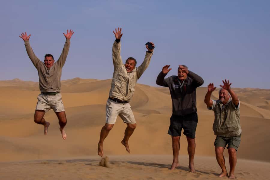 Sandwich harbour r Kayak and dune tour - Morning Check-in at Walvis Bay Waterfront (07:45)
